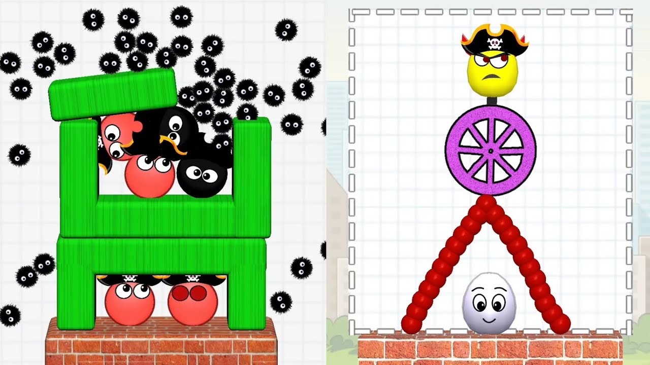 Hide Ball Vs Draw to Smash | Brain Teaser Speedrun Gameplay Max All Level's #technohackzgames 