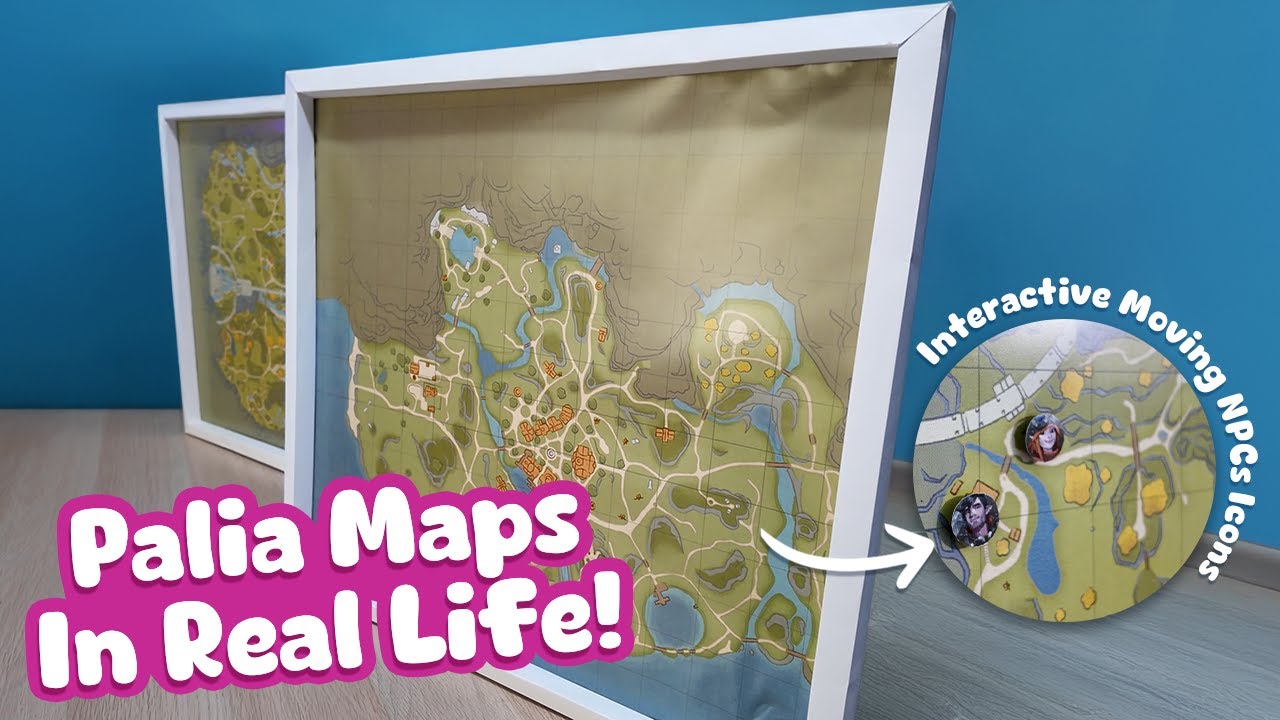 Palia: Printout Kilima & Bahari Maps Frames ✨️