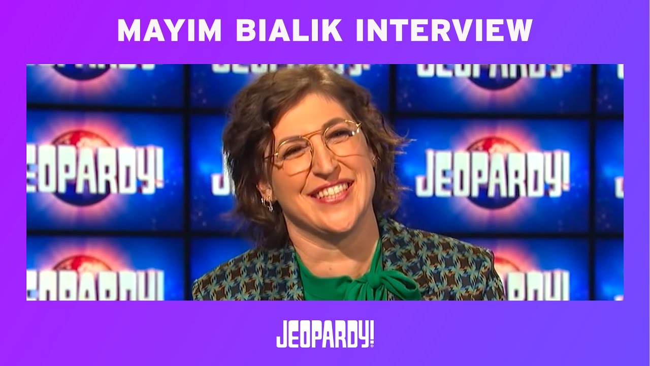 Mayim Bialik: Jeopardy! Guest Host Exclusive Interview | JEOPARDY!