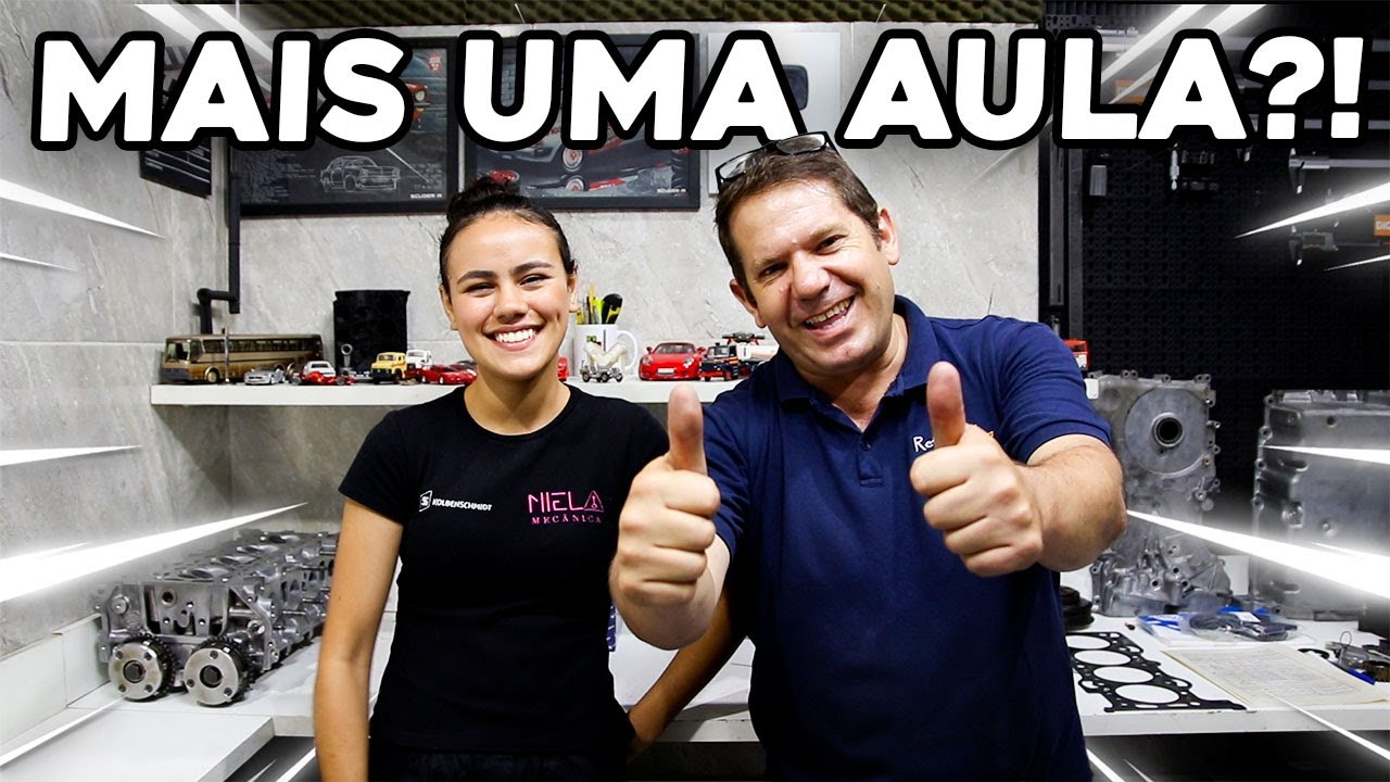 NIELA VOLTOU PARA MAIS UMA GRANDE AULA AQUI NA RETIFICA, SERÁ QUE AGORA ELA FICA?! 🤔