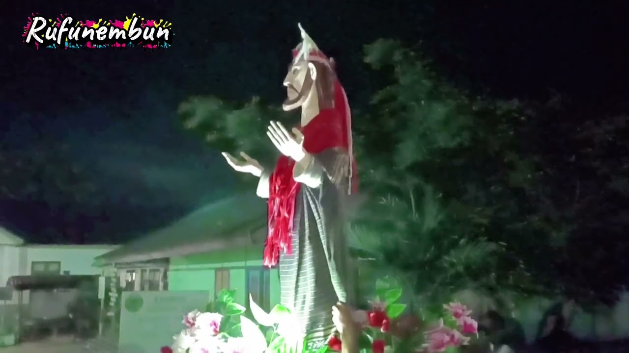@perarakan_Arca_Kristus_Raja_di_satasi_Tumbur