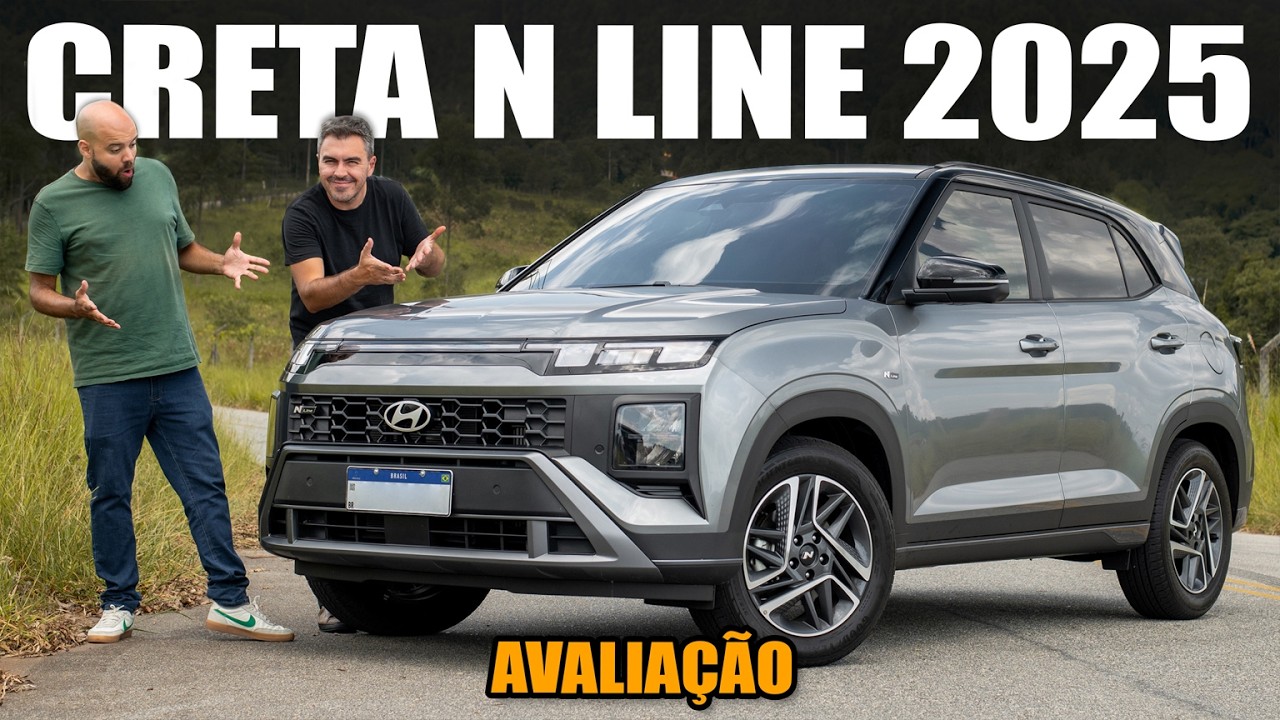 CRETA N LINE 2025, tudo sobre o SUV compacto da Hyundai em sua nova geração!