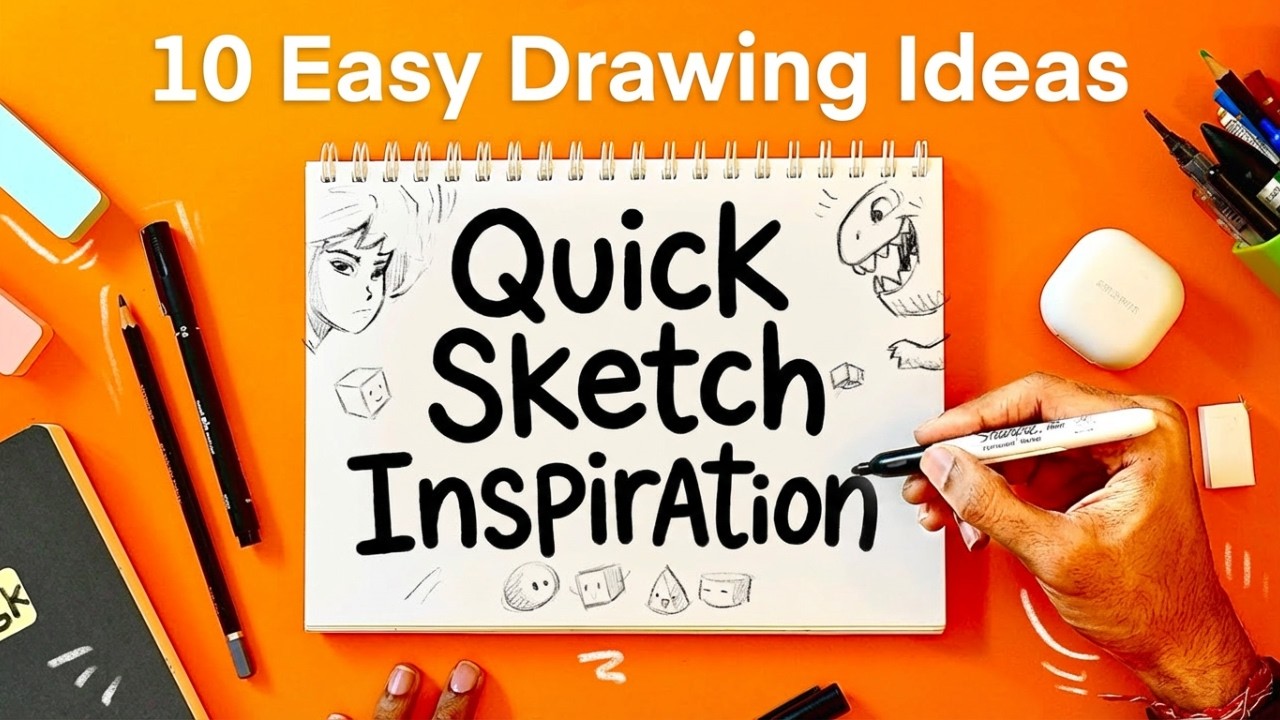 Free time drawing ideas step by step 2026 💡 