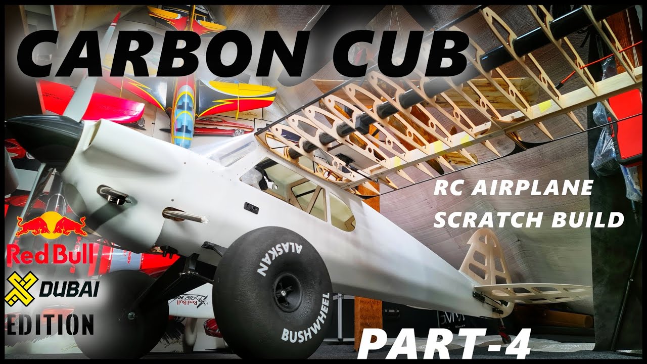 Carbon Cub RC Airplane Scratch Build Part 4: Rib Wing Building | 3D Printed Components