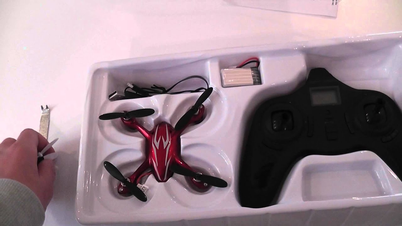 Hubsan X4 H107C Quadcopter Unboxing