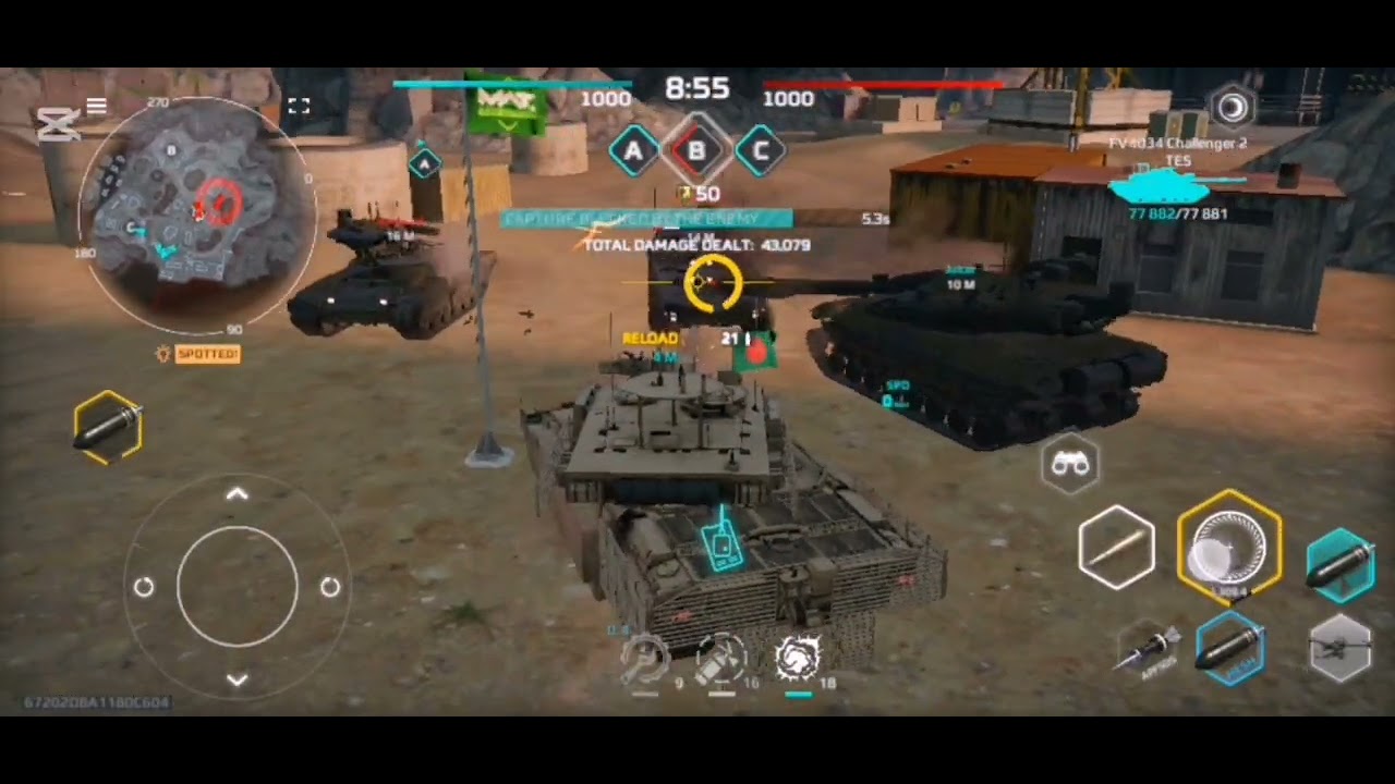 FV4034 Challenger2. MWT TANK BATTLE.