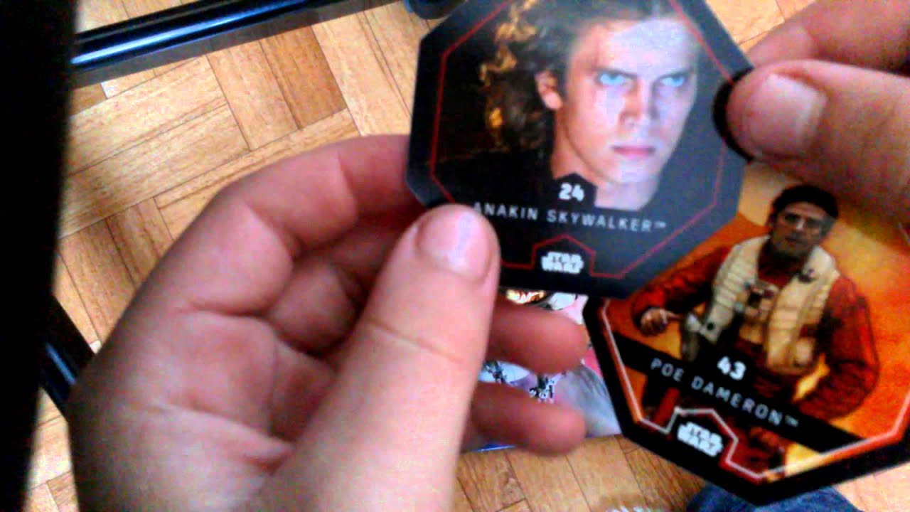 Ouverture de trois pack star wars et calaseurs