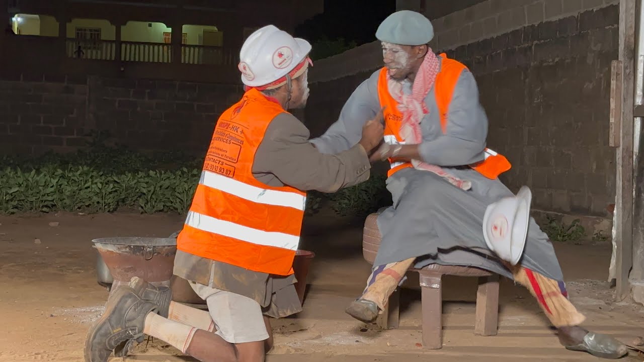 Le Fou Woroli, le nouveau ingénieur khassa et son père avec Groupe HK + construction et Forage
