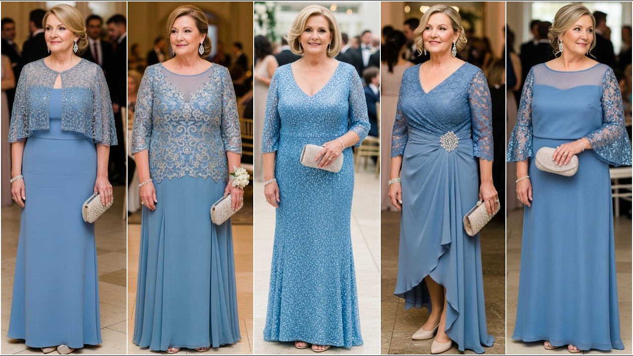 Cornflower Blue Mother Of The Bride Dresses - Wedding Guest Gowns and Outfits 2026 for Stylish Moms