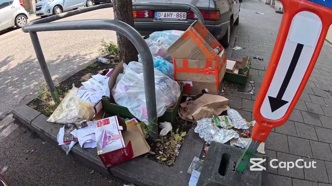 L'ÉVOLUTION 🤬🤬🤬de BruxellesISTAN, voiture, poubelles, trottinettes sur les trottoirs, VIVRE ou SUBIR