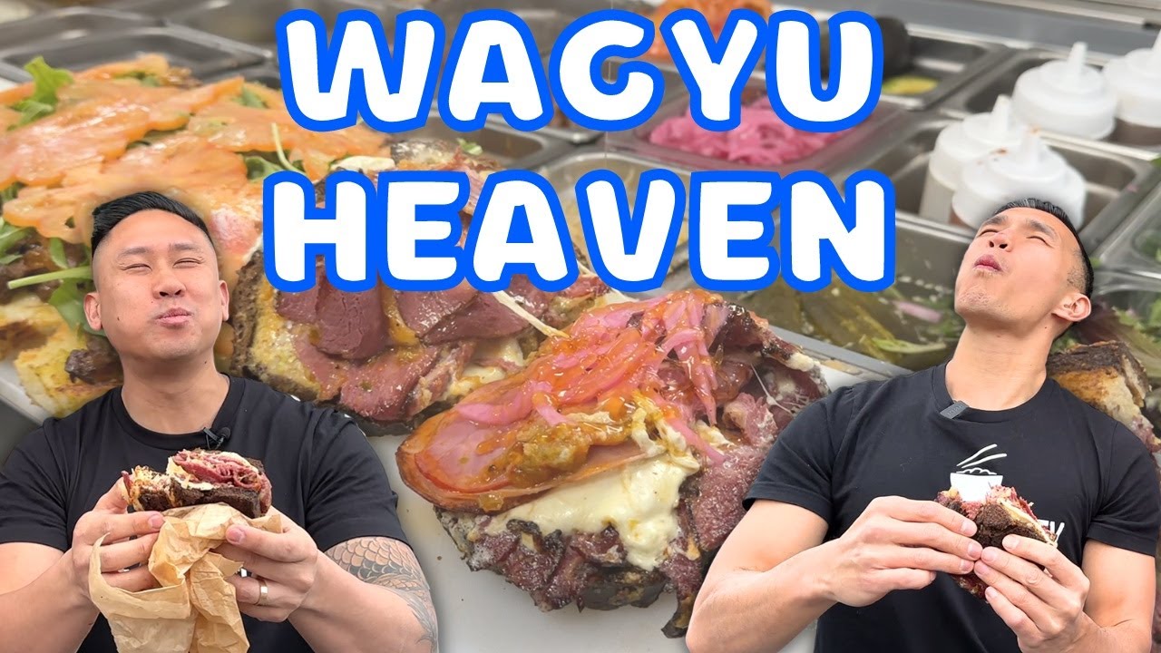 BEST WAGYU PASTRAMI Sandwich!! La Carniceria Wagyu | Orange County Food Review