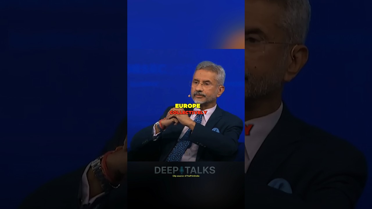 🇮🇳🔥 Dr. Jaishankar&rsquo;s Sharp Reply on Russia-Ukraine War Goes Viral. 🌏 #india #drjaishankar
