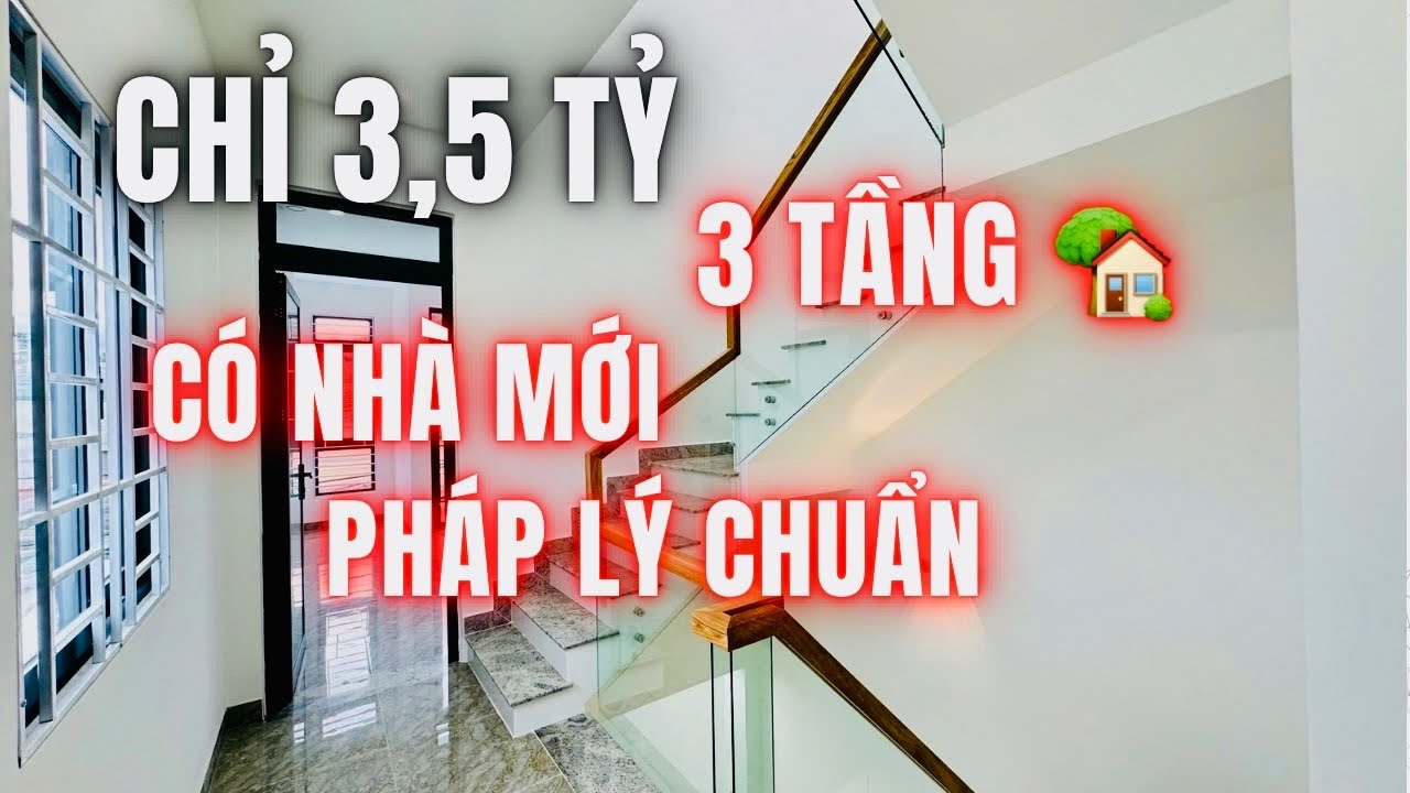 ( đã bán) Nhà 3 tầng mới vào ở ngay! Chỉ 3,5 tỷ gần biển Nha Trang chuẩn pháp lý 155m2 sàn
