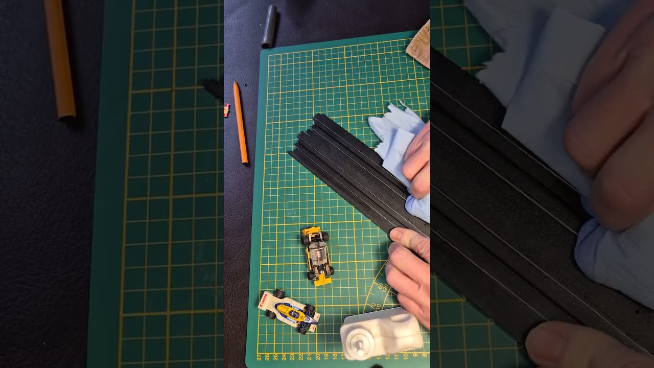 Entretien basique rail AFX et chassis Tomy turbo arrow