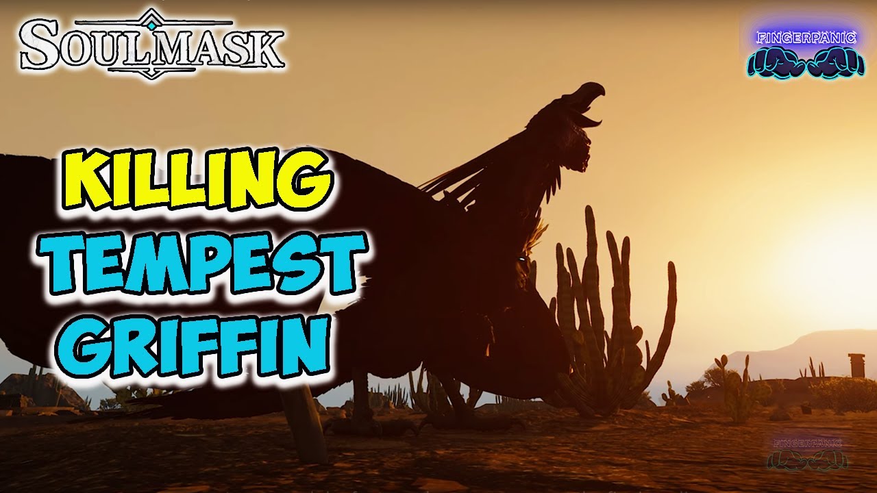 Defeating Tempest Griffin!🦅 (Fourth Boss) Soulmask