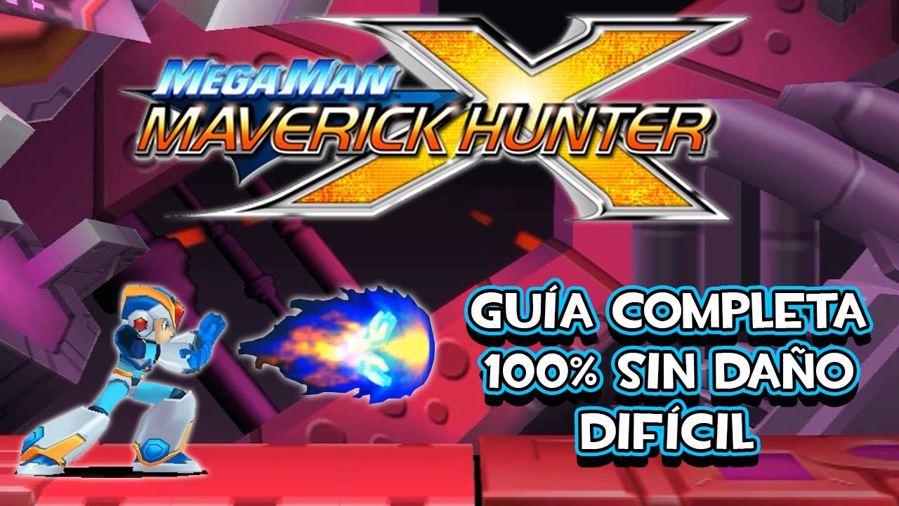 Megaman Maverick Hunter X (PSP) - Guía Completa 100% (Dificultad Difícil, Sin Daño)