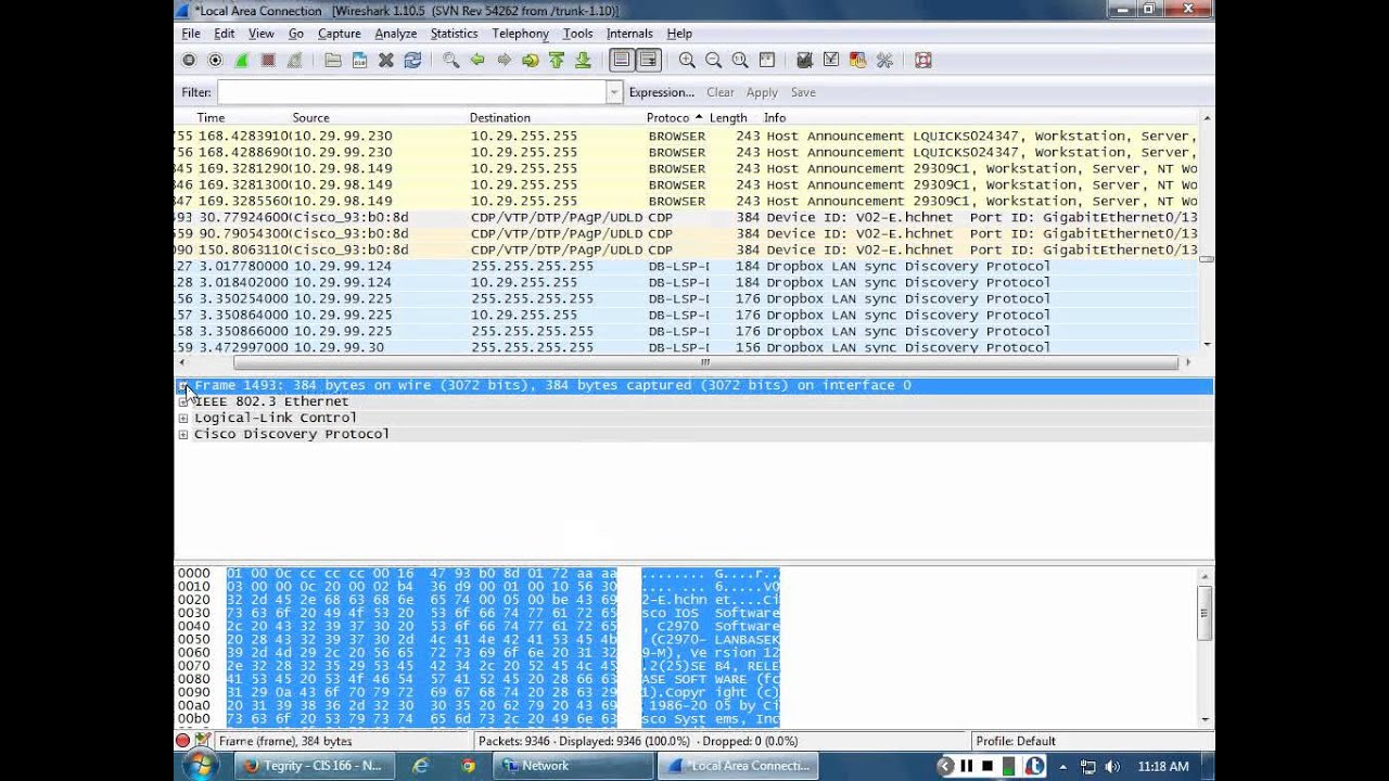 How to read Wireshark Output