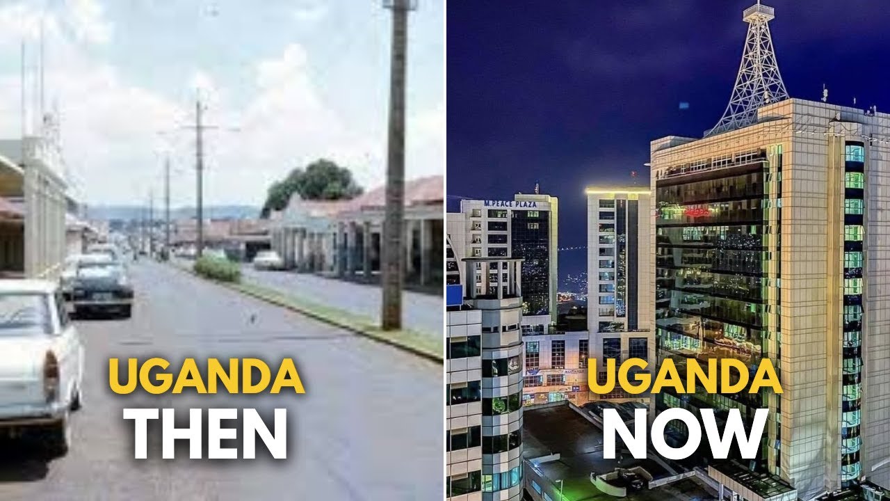 Uganda Cities Then and Now