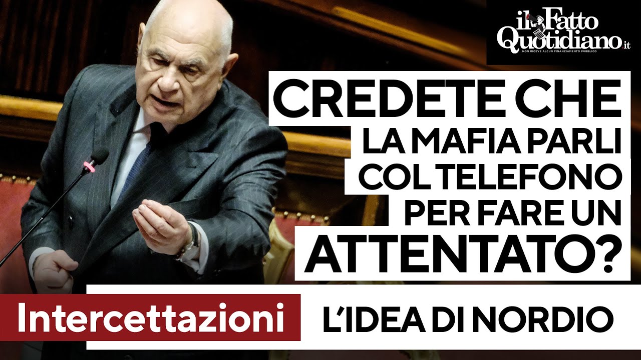 Intercettazioni, Nordio insiste: 
