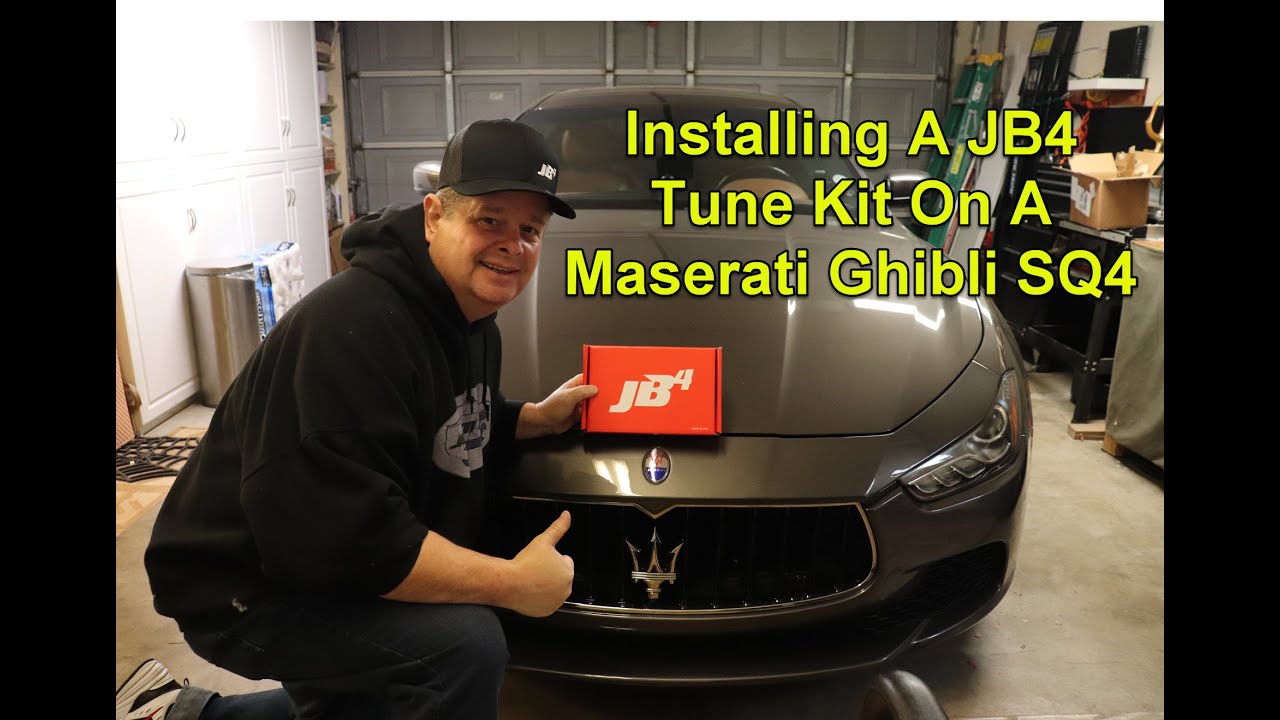 Install A JB4 Tune Kit On A Maserati Ghibli SQ4