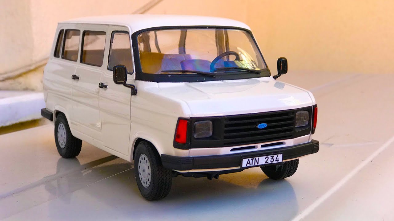 Ford Transit Mk2 Minibüs Maketi Yaptım!!! | Italeri Ford Transit Mk2 1/24 Scale Full Build
