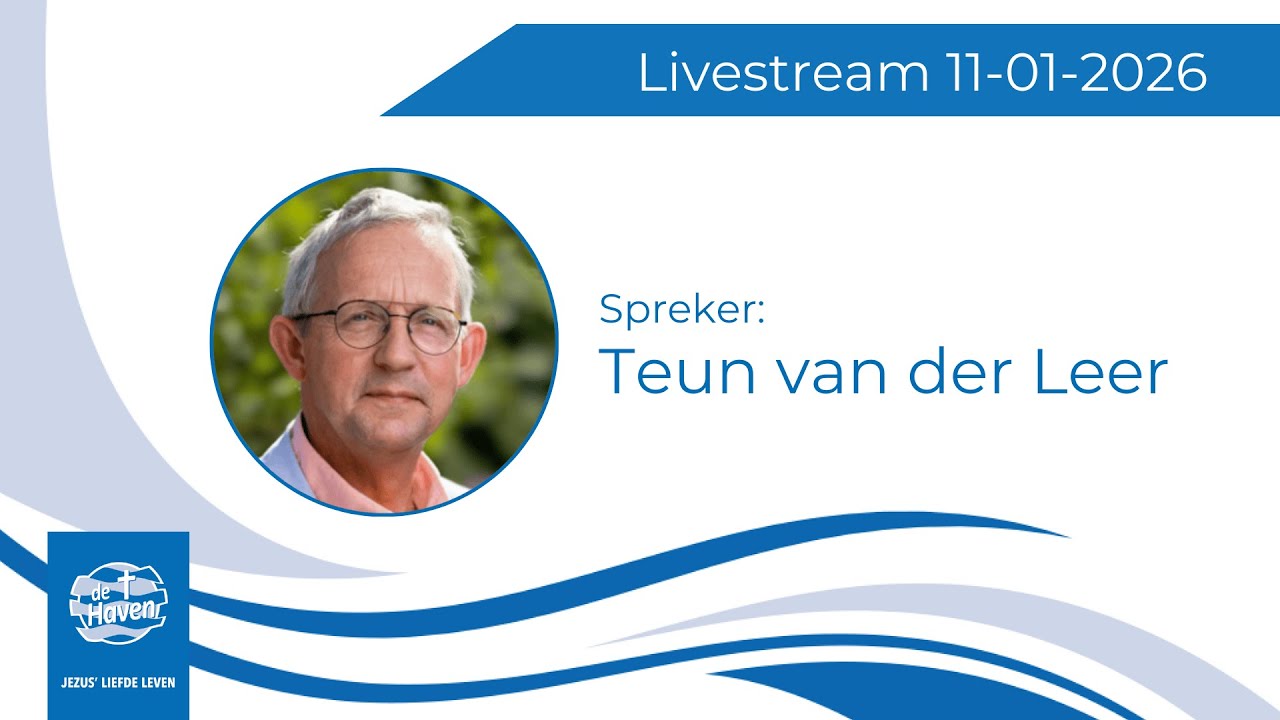 Preek 11 Januari 2026 - Teun van der Leer