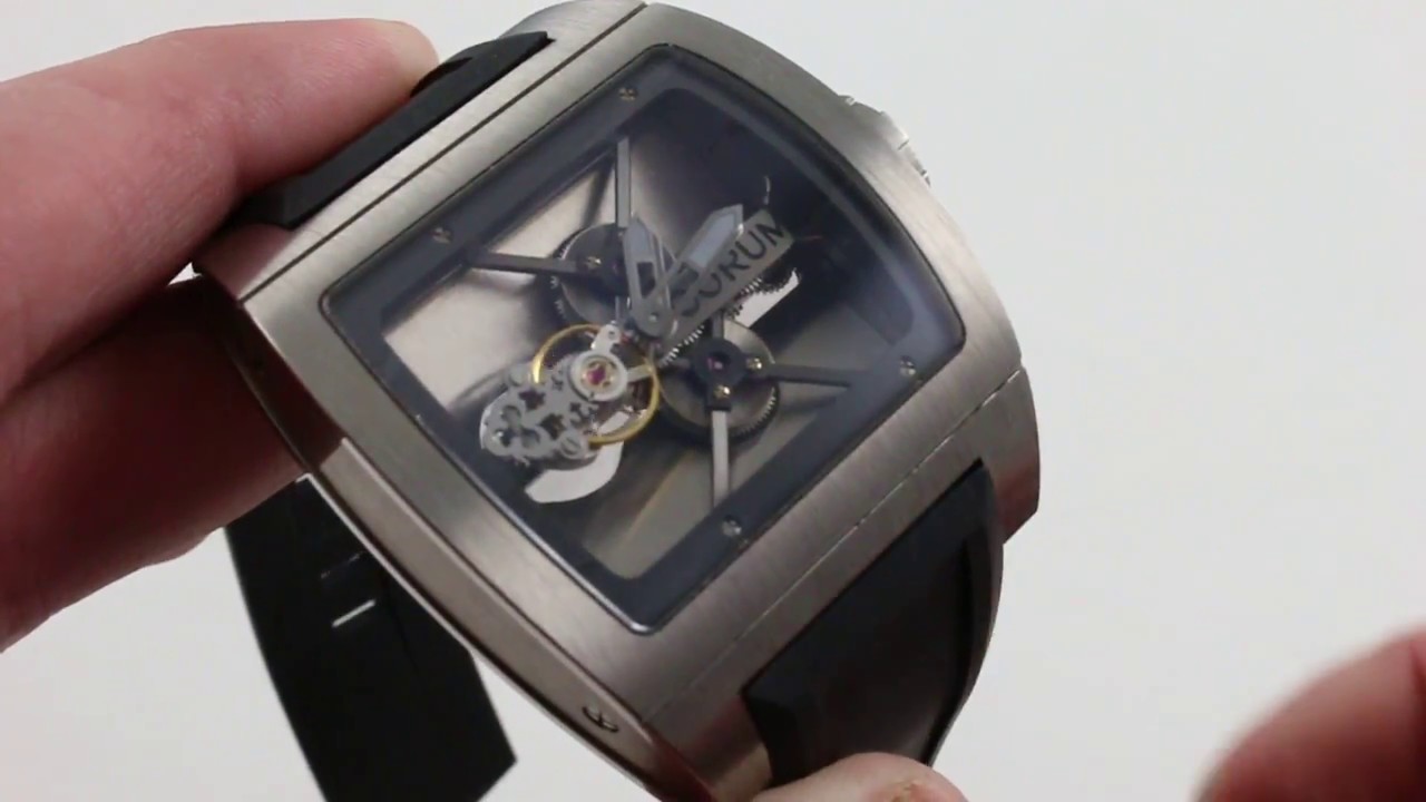 Pre-Owned Corum Ti-Bridge Tourbillon Limited Edition 022.702.04/0F81 Luxury Watch Review