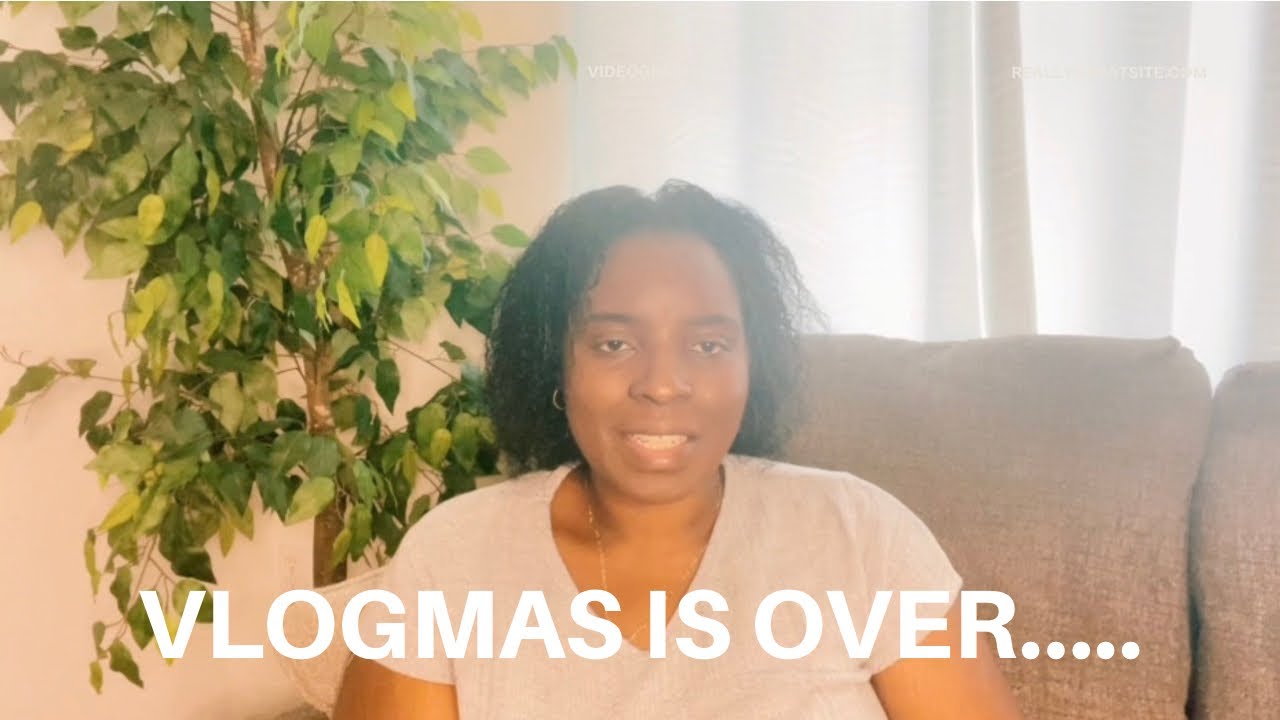 Vlogmas Is Over… Now What?