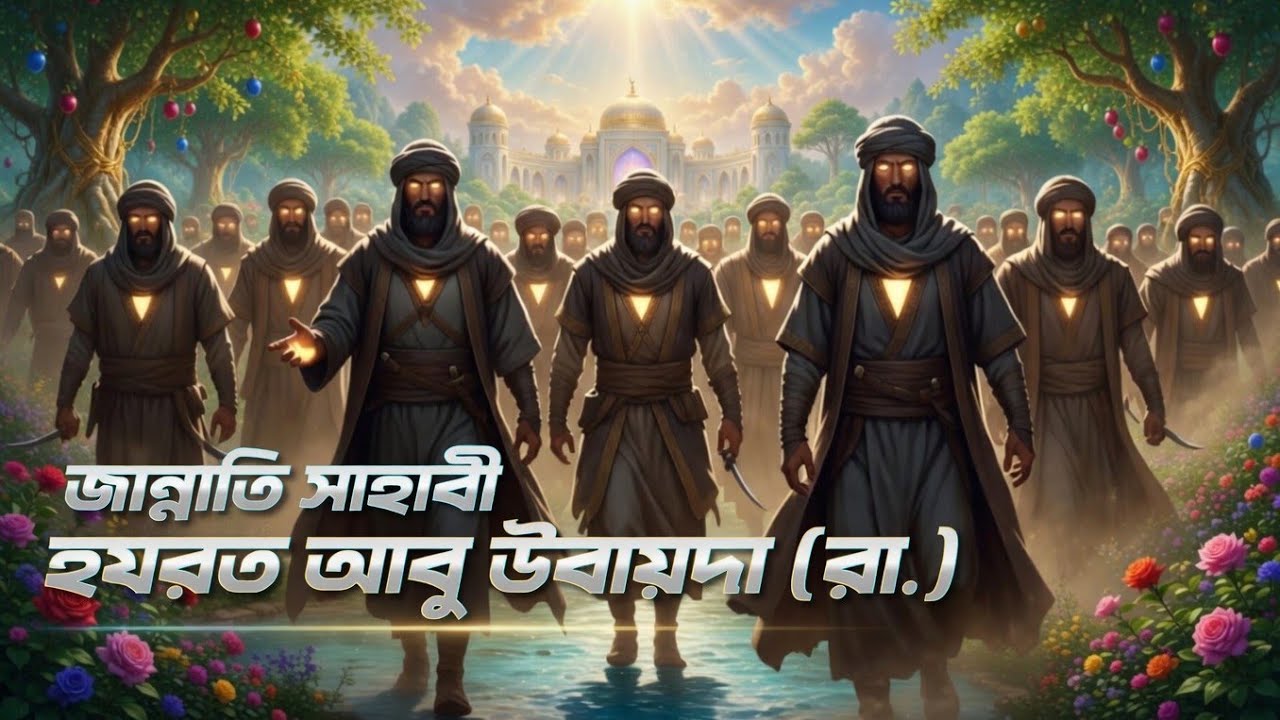জান্নাতি সাহাবী হযরত আবু উবায়দা ইবনুল জাররাহ (রা.) 😱  #islamicvideo #islam