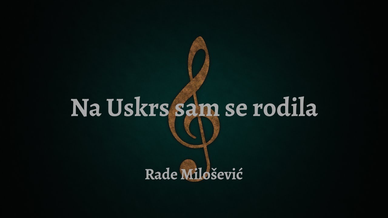 HARMONIKA // Na Uskrs sam se rodila