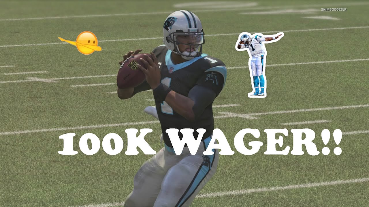 TAKING ON A SKIMBO FAN BOY | 100K Wager | MADDEN 16 ULTIMATE TEAM