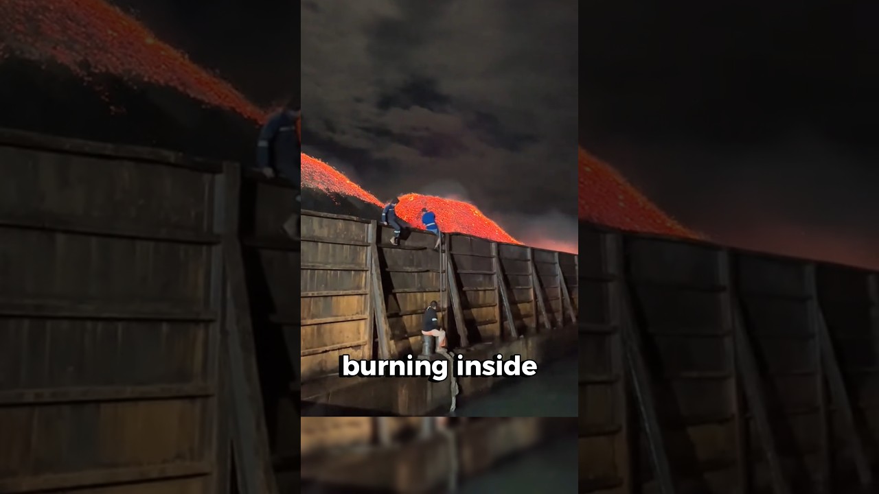 Why Coal Fires Can't Be Extinguished With Water? 🛳️ 🔥 😱
