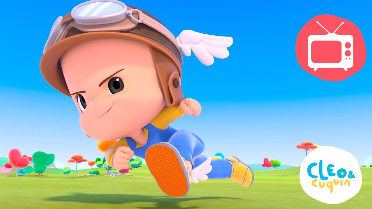 BRINCANDO DE HEROI Desenho de Cleo e Cuquin em portugues | Episodio completo SBT