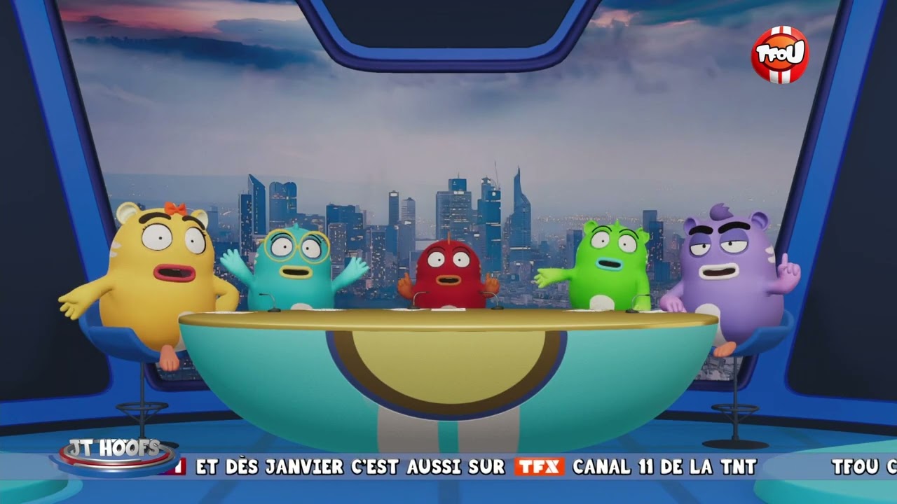 JT Hoofs TFou c'est aussi sur TFX n°1 + jingles et bande annonce