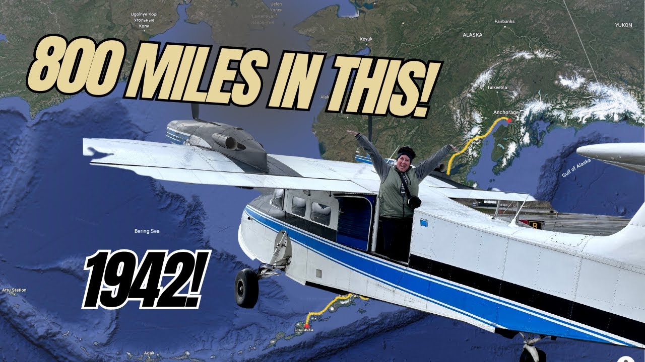 Past to Present: EPIC flight through Alaska in a WWII Airplane (Ep. 1)