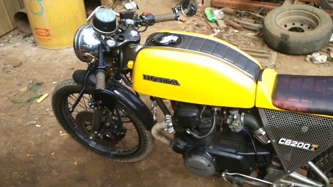 Honda cb200t 1976 cafe racer
