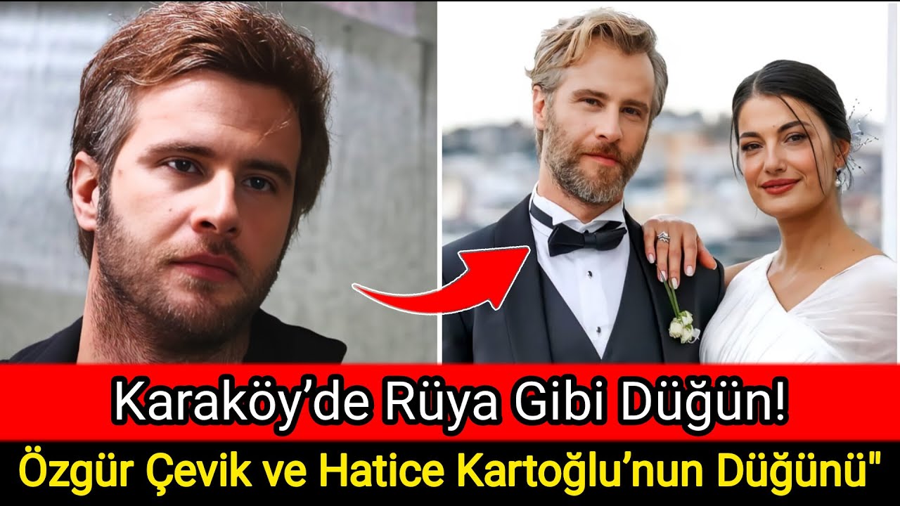 Özgür Çevik ve Hatice Kartoğlu’nun Düğünü