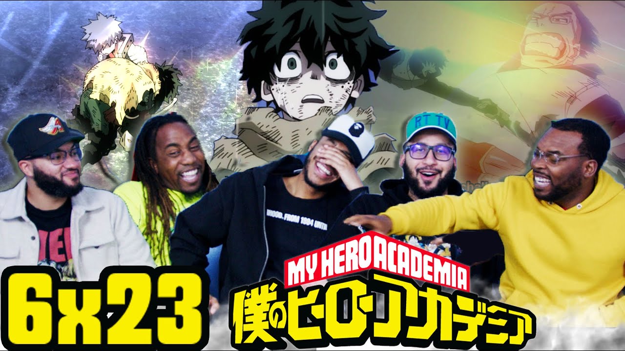 W Friends! My Hero Academia 6x23 Reaction 