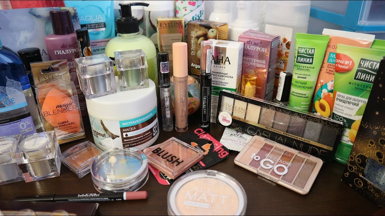 Покупки марта.Заказ косметики с сайта makeup.com.ua (мейкап юа)