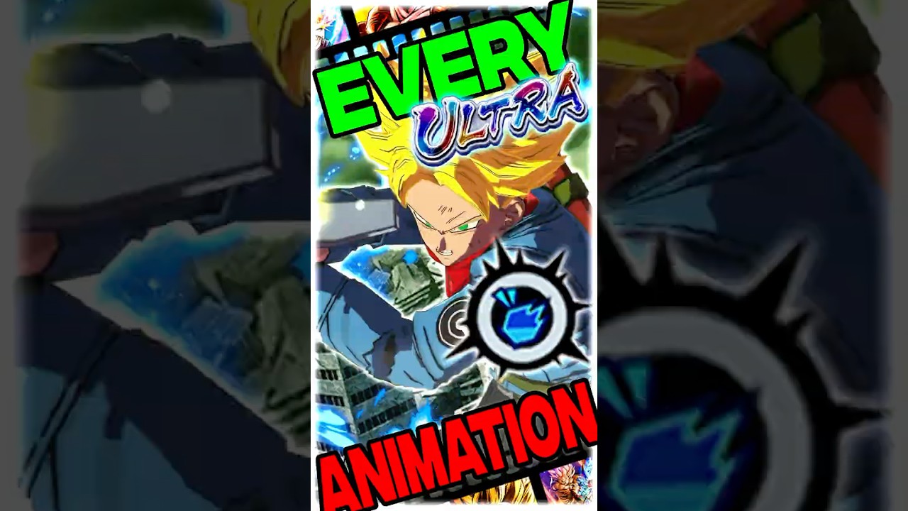 Every ULTRA Sword of Hope Trunks Animation in Dragon Ball Legends #dblegends #dragonball
