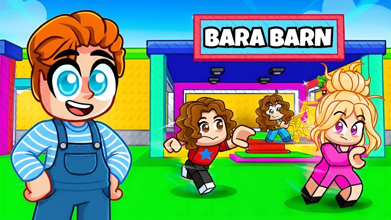 Jag Smög In I Ett BARA-BARN Steal A Brainrot Spel..