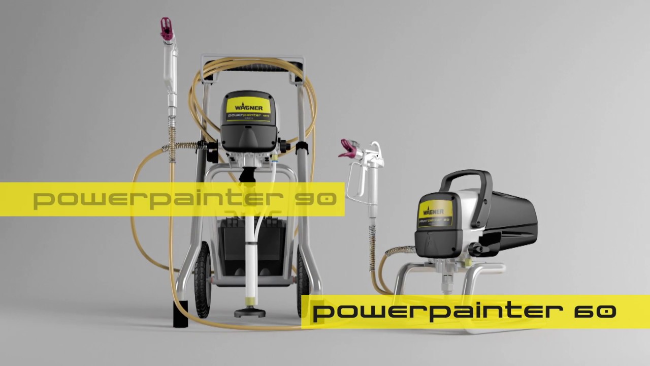 Wagner Power Painter 60 & 90 - Aplicaciones