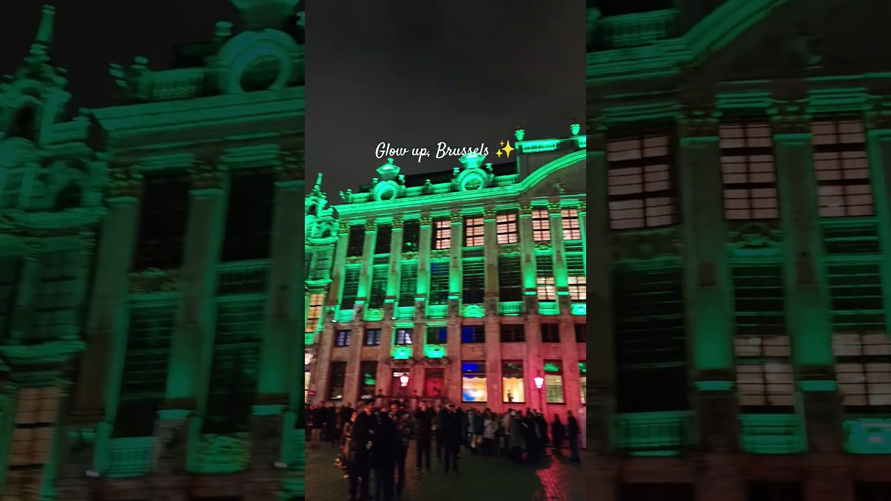 Bright Brussels Festival 2026 | Grand-Place, Bruxelles #belgium #brussels #grandplace #citylights