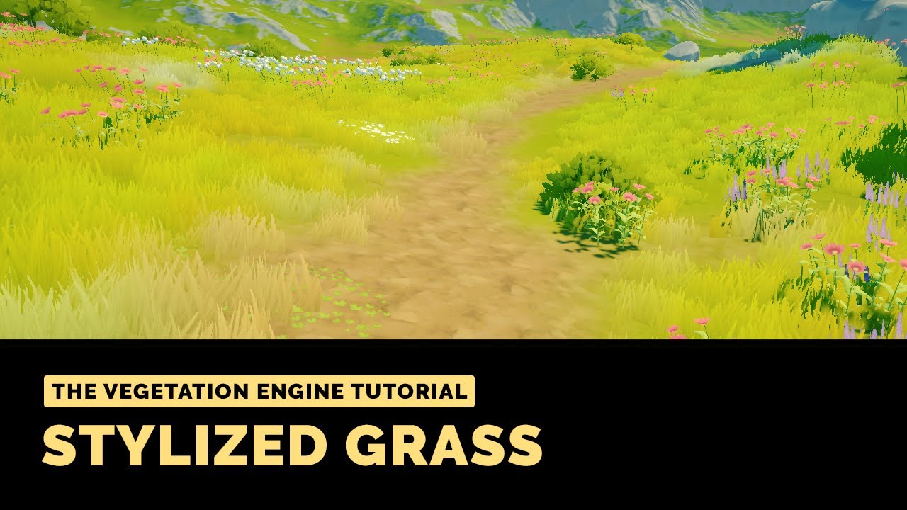The Vegetation Engine Tutorial | Stylized Grass and Terrain Blending (using Staggart Stylized Grass)