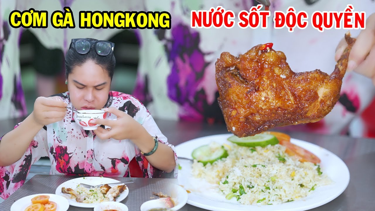 Cơm g&agrave; Hongkong với nước sốt độc quyền l&agrave;m DIVA C&aacute;t Thy đắm đuối - Ẩm thực Cha Rồng