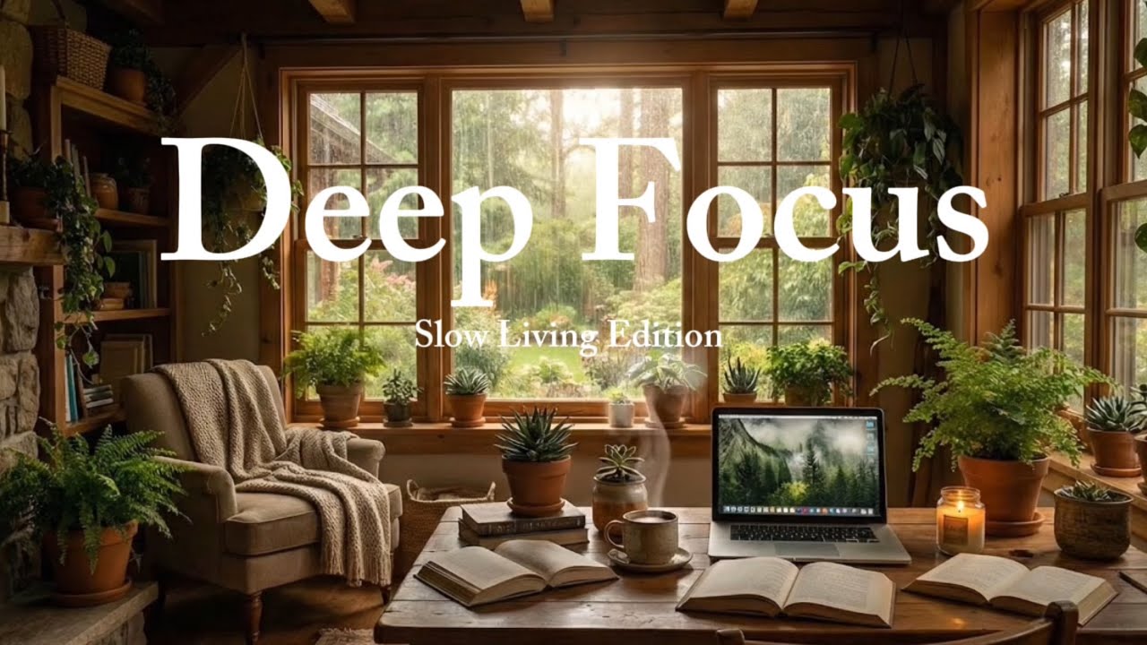 Deep Focus / Cozy Cabin Study / Slow Living Edition