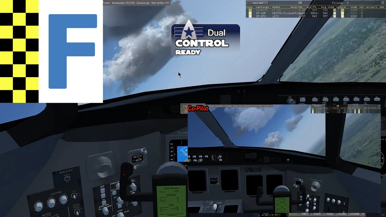 FlightGear 2020 (29) | Dual Control/share cockpit