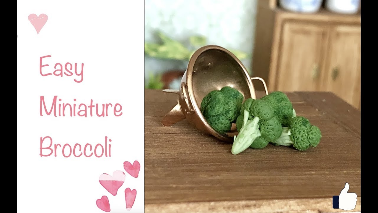 Miniature Broccoli (Scale 1:12)