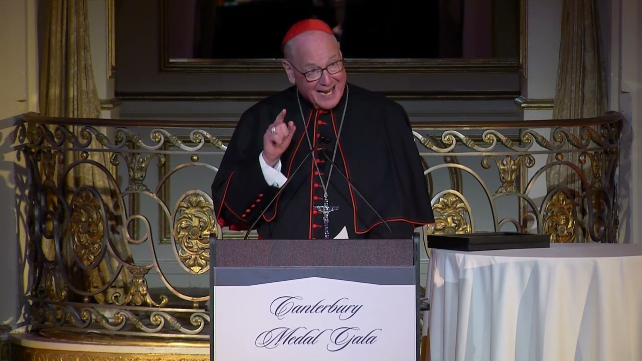 Cardinal Dolan's Keynote Address at the 2025 Canterbury Medal Gala