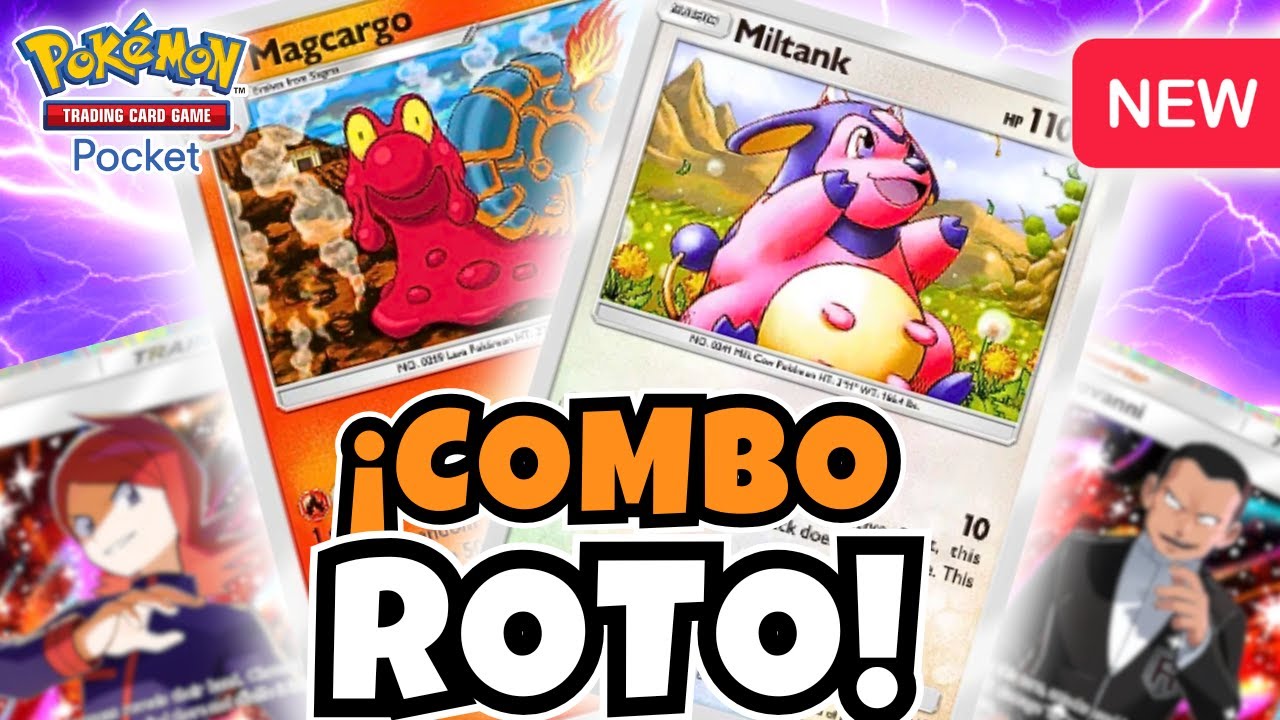 ¡MAGCARGO y MILTANK ROMPEN TODO en Pokémon TCG Pocket!